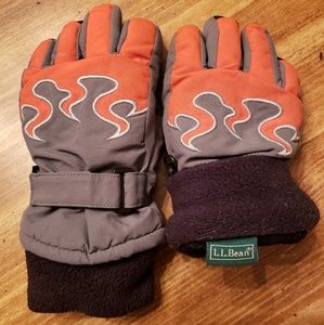 LL Bean Kids Cold Buster Waterproof Gloves